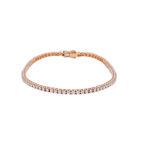 Bracciale Gioielleria Dossena  Donna in Oro Diamante 2.30 Ct BBE1403CR17 - BBE1403CR17